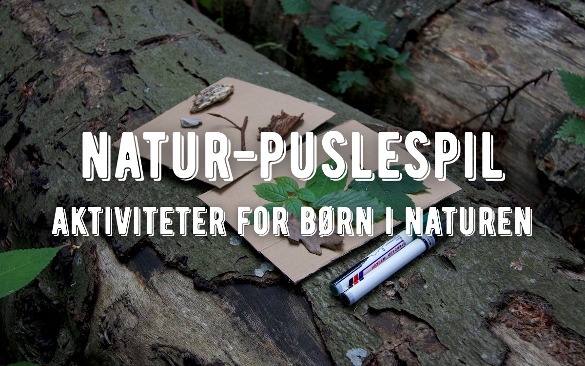 natyr-puslespil aktiviteter for børn i naturen