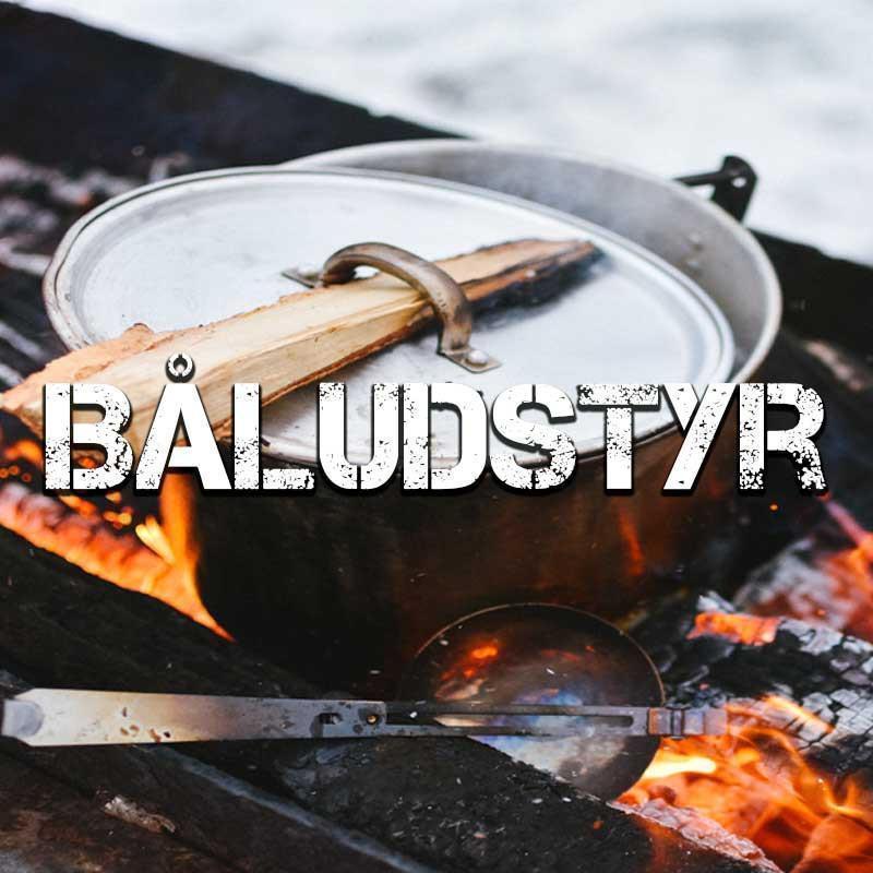 Båludstyr til optænding madlavning over bål