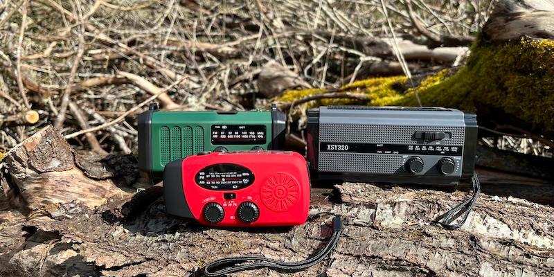 nødradio med solcelle