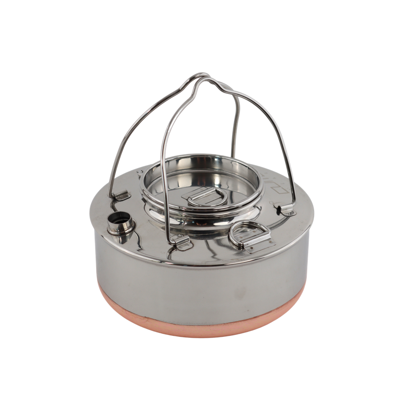 Bålkedel i rustfri stål - 0,9 liter - Cuma Gear Kettle