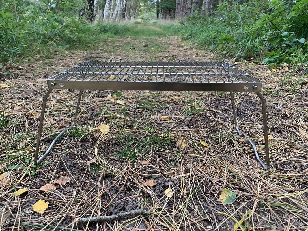 Bålrist mit Beinen - Klappbar