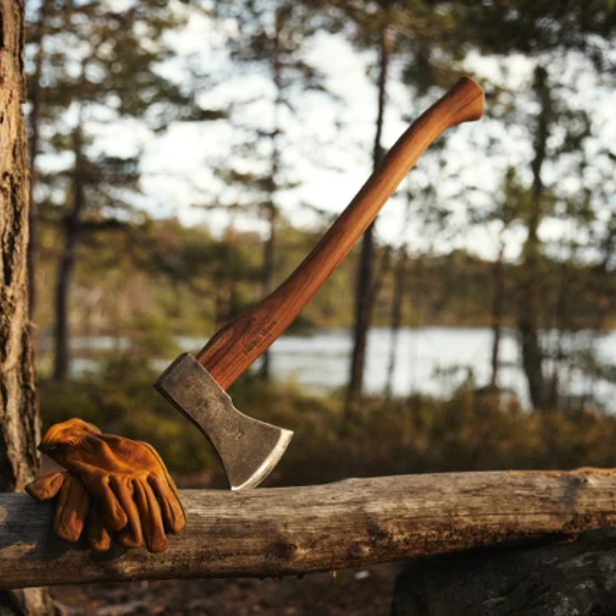 Traditional Black Forest Woodworker Økse 1000g - Helko Werk