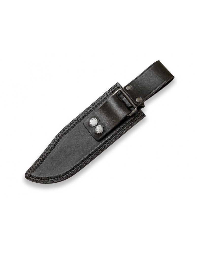 bushcraft kniv - bush camp knife I sort micarta fra joker