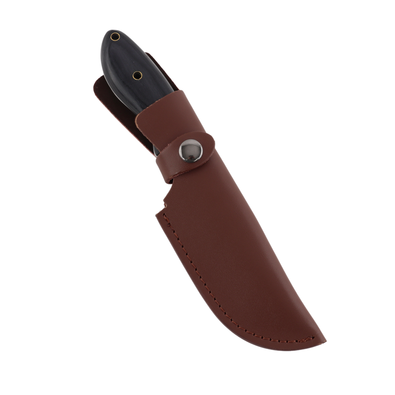 Bushcraft Kniv - Sort Micarta