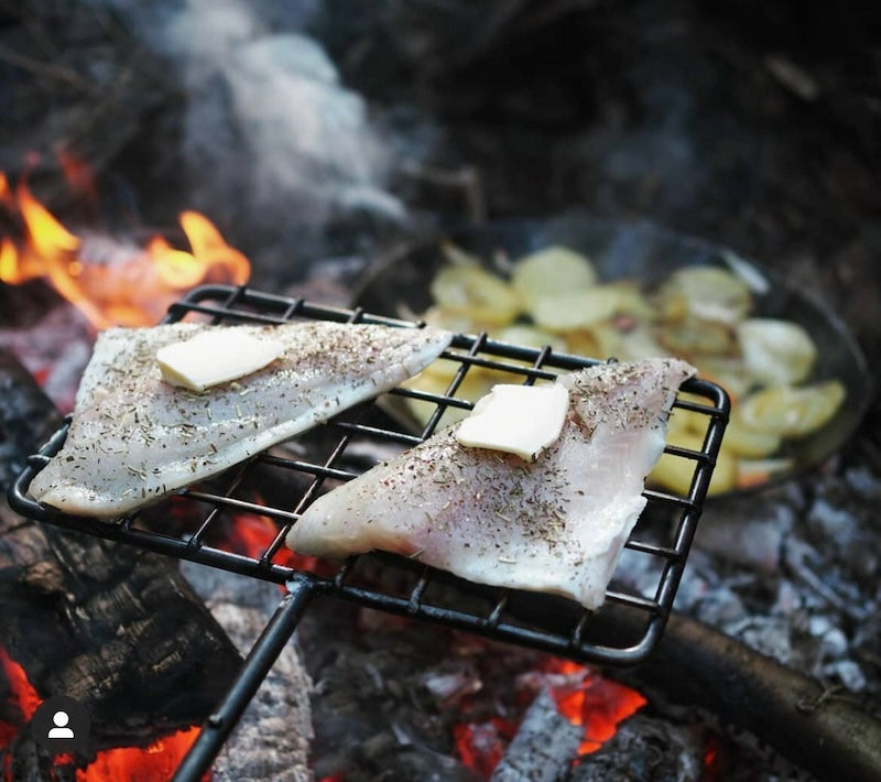 Bushcraft fire anchor lille håndlavet