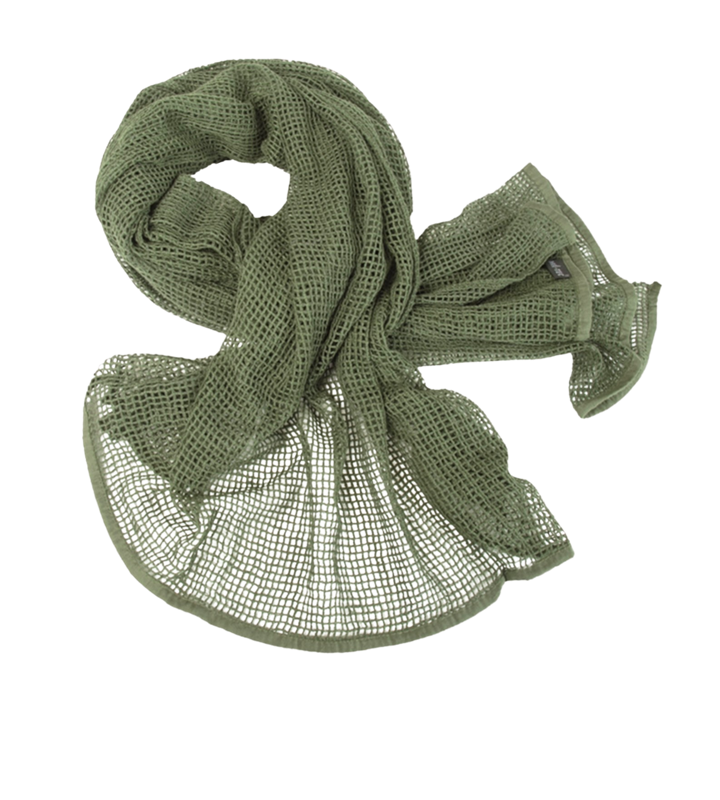 Camouflagenet / Sløringsnet Tørklæde - Mil-Tec OD grøn