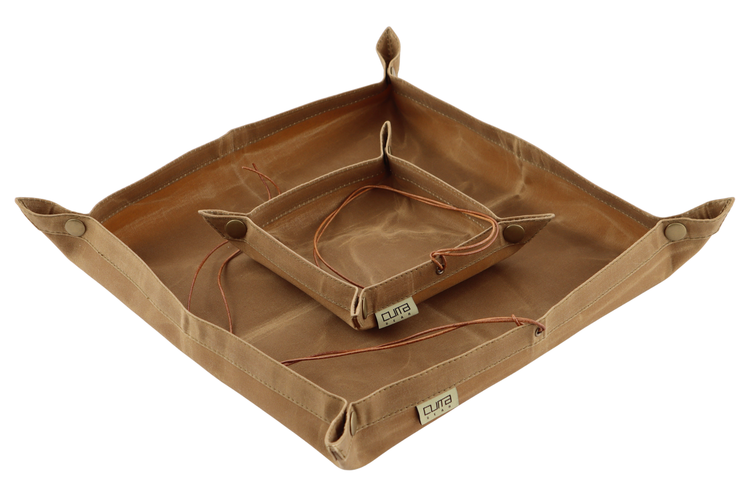 bakke i vokset canvas I to farver og to størrelser