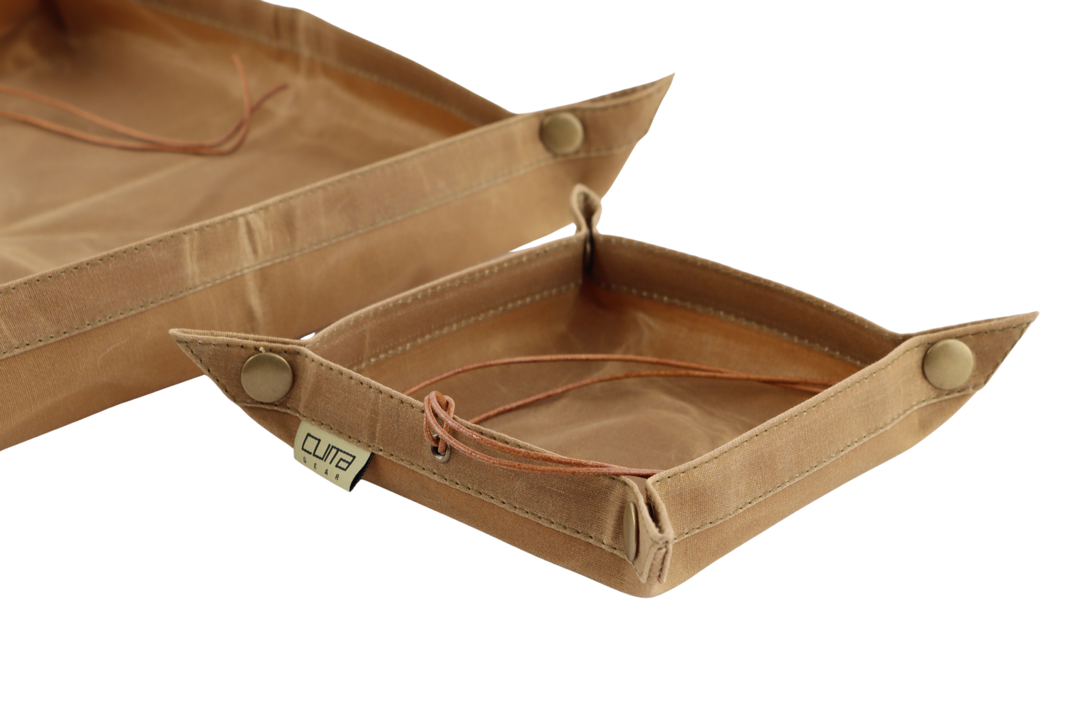 bakke i vokset canvas I to farver og to størrelser