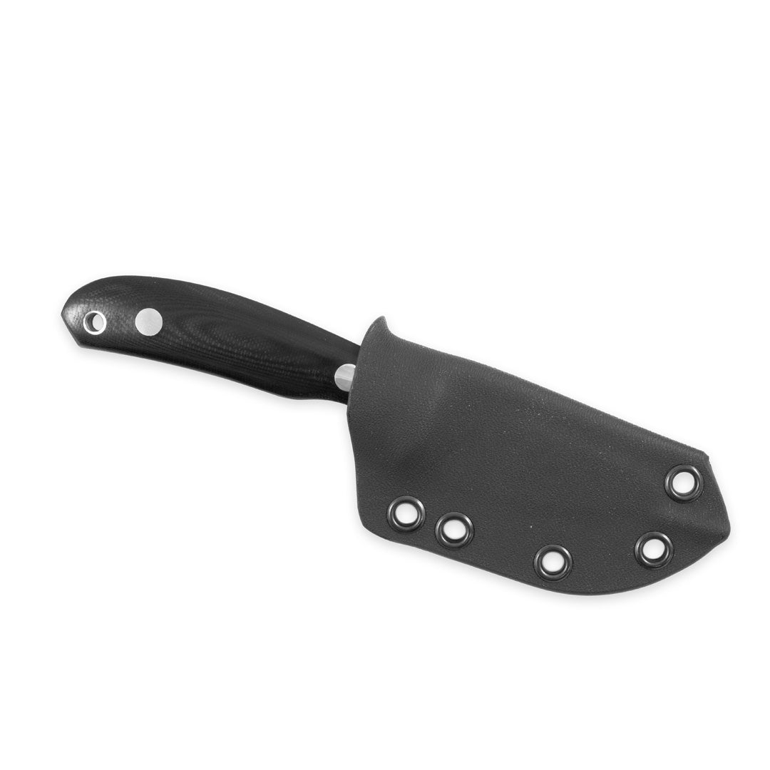 Casström Safari mini hunter kniv i Micarta med Kydex skede<br>