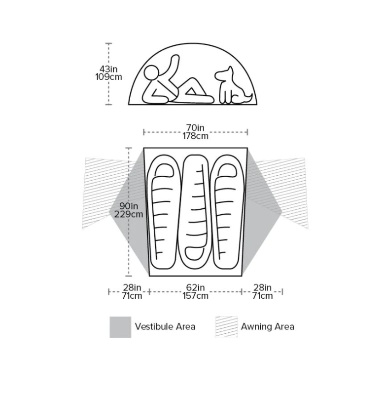 Copper Spur HV UL3 mtnGLO - Big Agnes