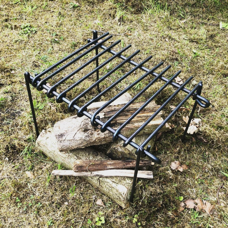 Cowboy grill bålgrill bushcraft håndsmedet
