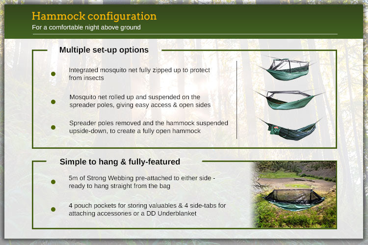 DD Hammocks Travel Hammock / Bivi