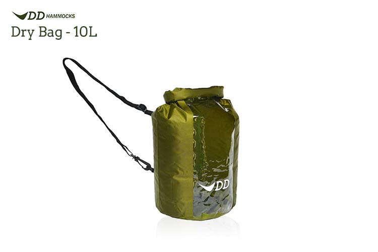 DD Hammocks Dry Bag 10 liter med aftagelig og justerbar rem