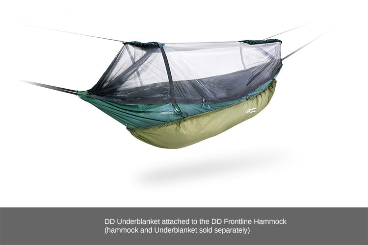 DD Hammocks Frontline Hængekøje med underquilt