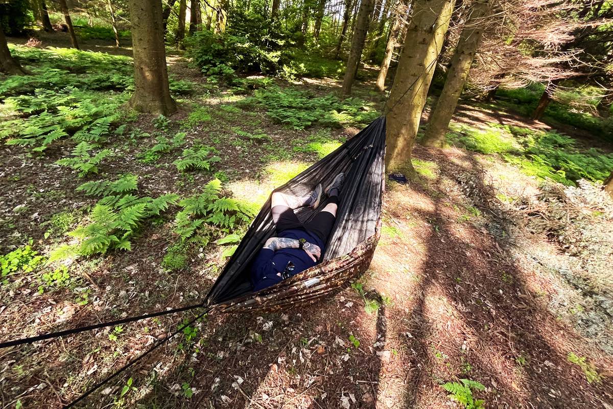 DD Hammocks Frontline King Size Hængekøje Large Multicam