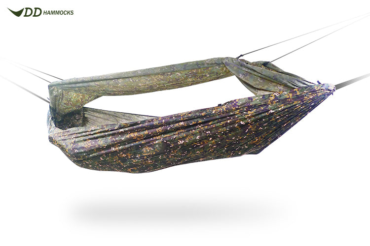 DD Hammocks Nest Hammock - Hængekøje med camouflage og dobbelt bund