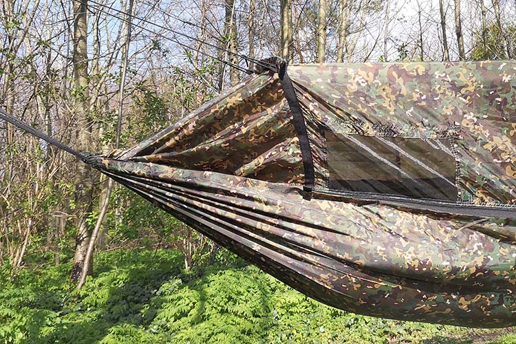 DD Hammocks Nest Hammock - Hængekøje med camouflage og dobbelt bund