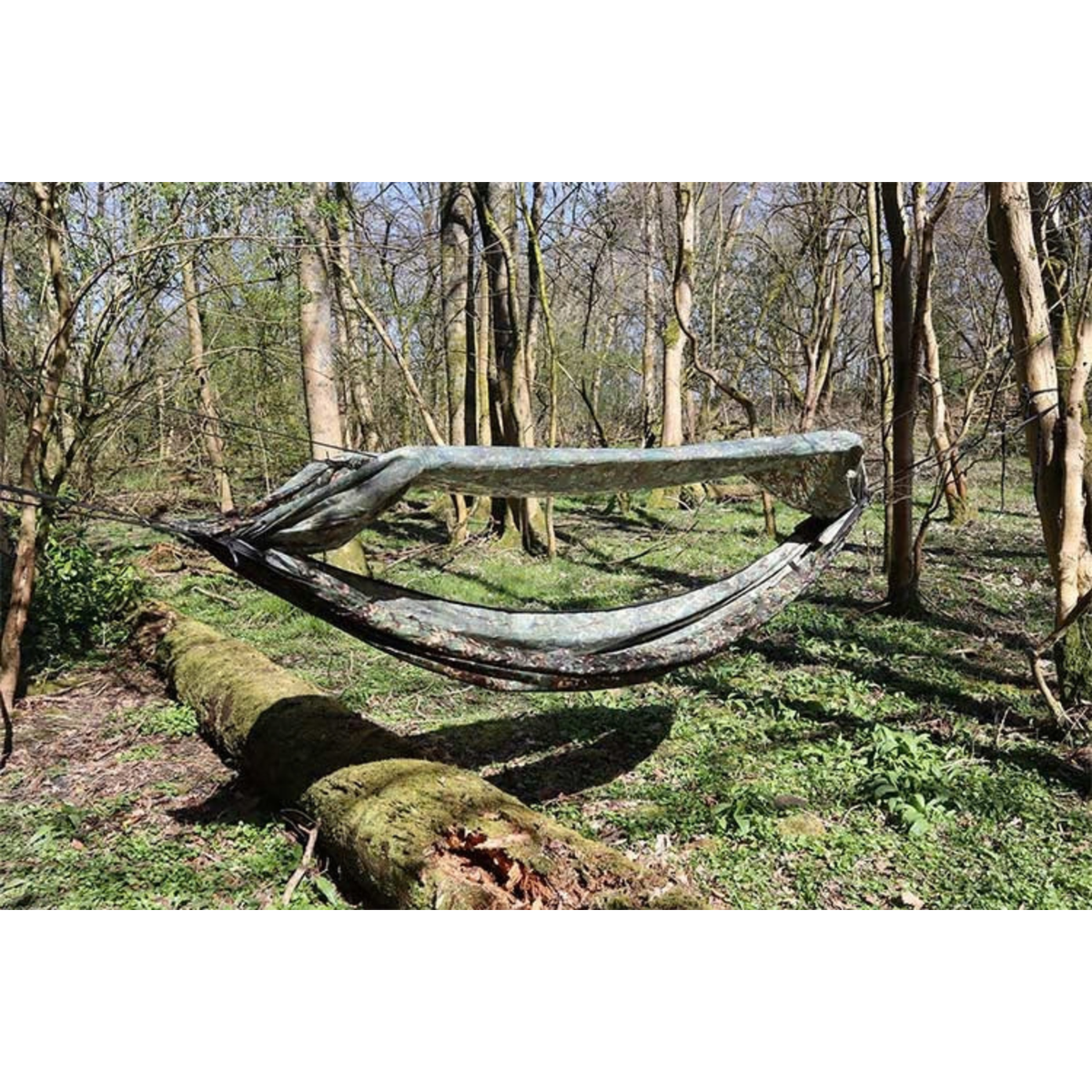 DD Hammocks Nest Hammock - Hængekøje med camouflage og dobbelt bund