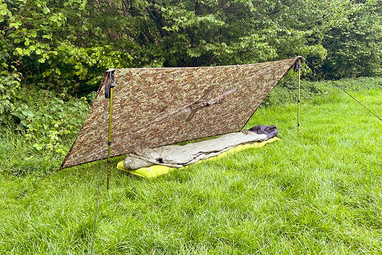 DD Hammocks Poncho Tarp Multicam