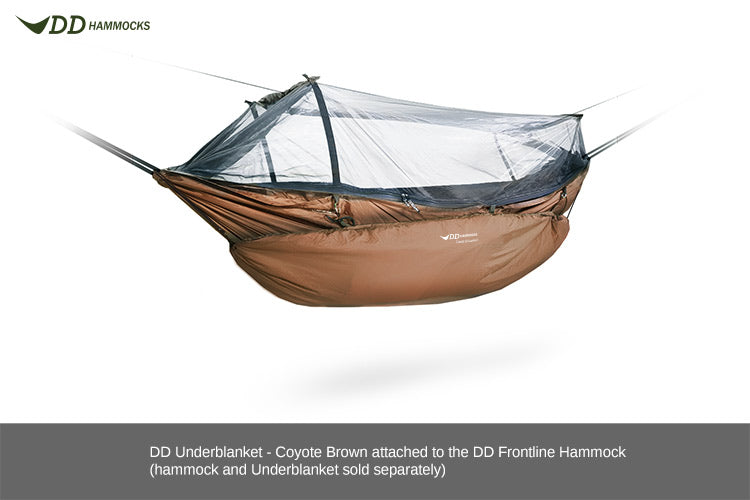 DD Hammocks Underblanket Underquilt Coyote brown brun