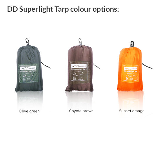 DD Hammocks SuperLight Tarp 3x2,9m