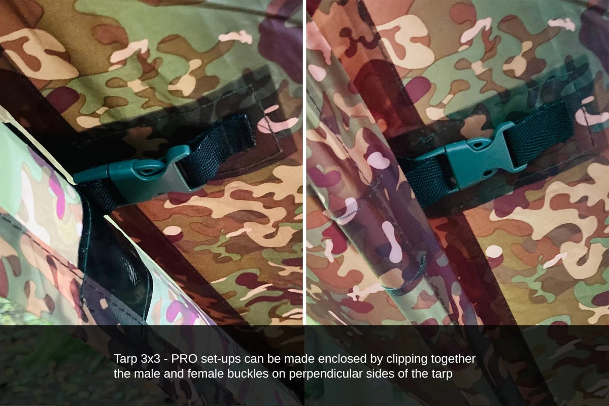 DD Tarp 3x3 PRO MultiCam