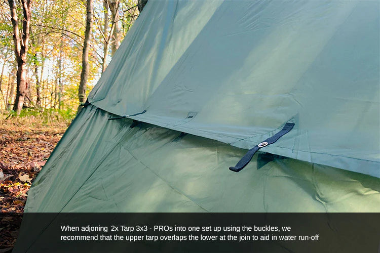 Tarp 3 x 3 m PRO - DD Hammocks