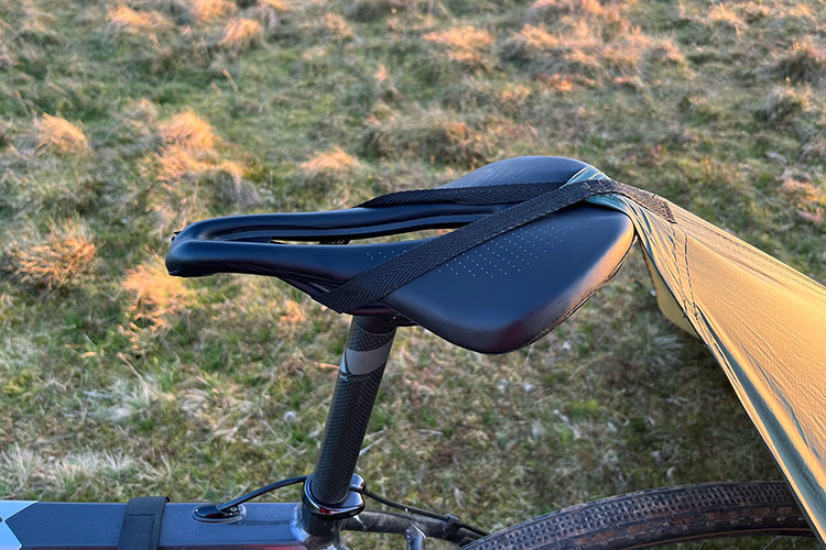 DD Hammocks SuperLight Bikepacker tarp. Tarp til cykel
