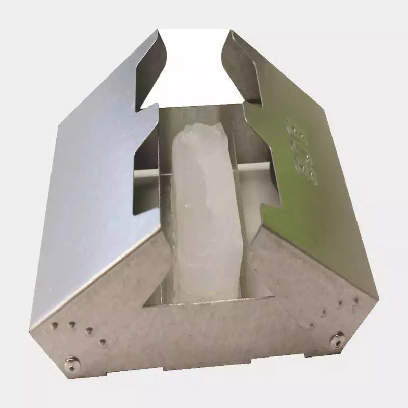 Fire Dragon pocket stove i rustfri stål