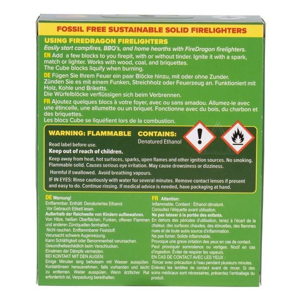 Sprittabletter, 6 stk - Fire Dragon