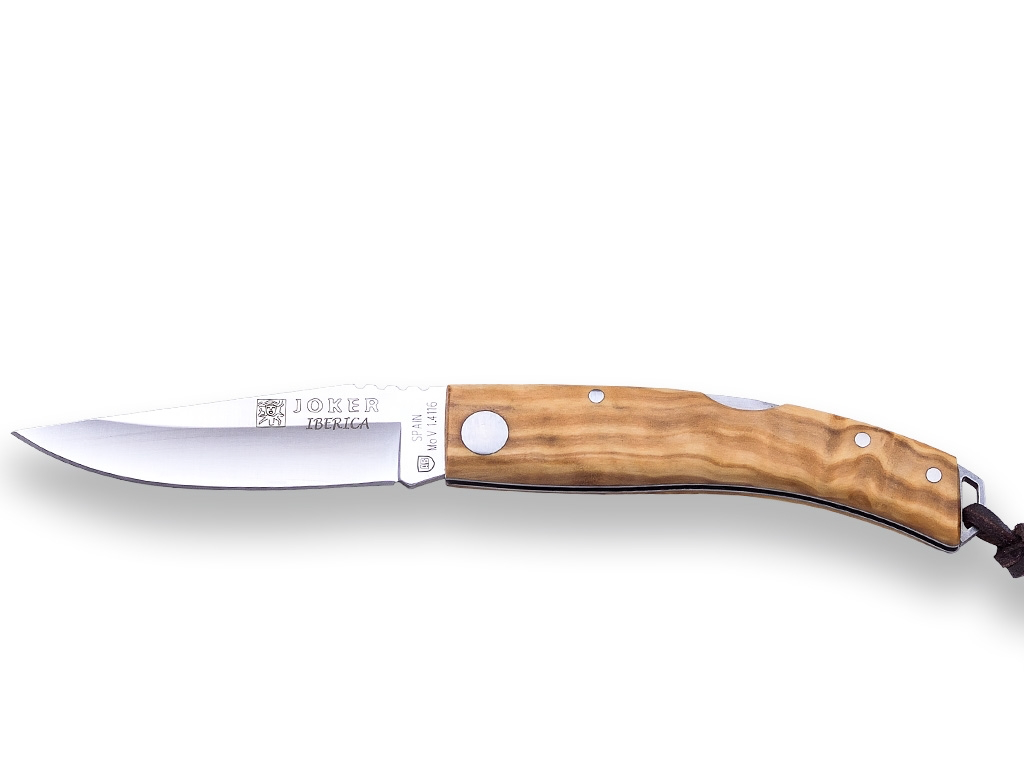 Iberica Foldekniv Oliventræ - Joker