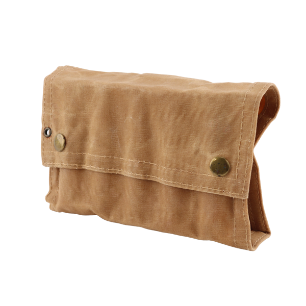 Krydderiglas sæt med opbevaringstaske i vokset kanvas 9 stk