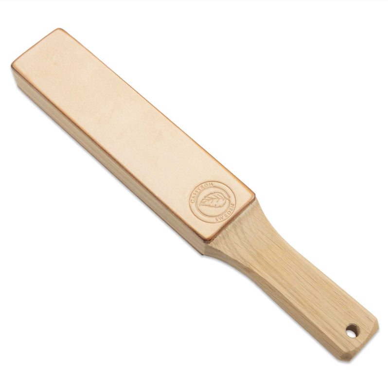 Casström Læder strop til knivslibning Paddle Strop
