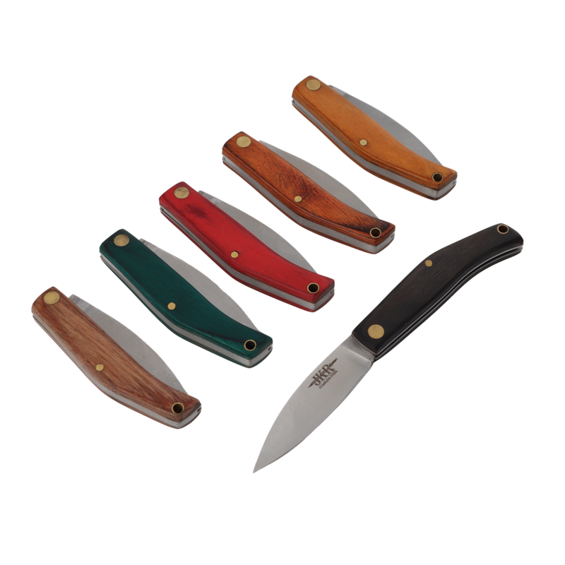 Lommekniv - JKR lille billig lommekniv træ