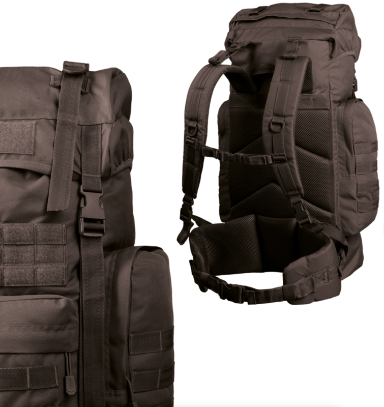 MIL-TEC Rygsæk German GEN. II Large Rucksack sort