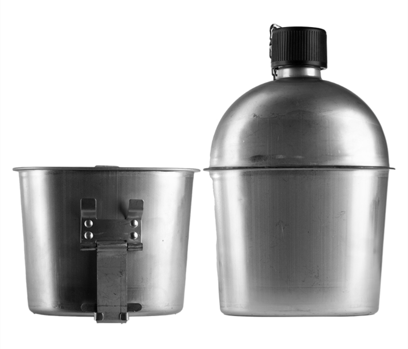 drikkedunk i rustfri stål med kop fra Mil-Tec
