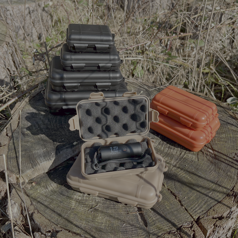 Stødsikker og vandtæt opbevaringsboks – Hard Case med skumindlæg. I ABS Plast. Til outdoor.