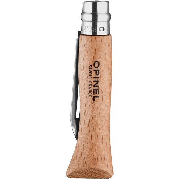 Opinel nomad 06 foldbar kartoffelskræller i rustfri stål