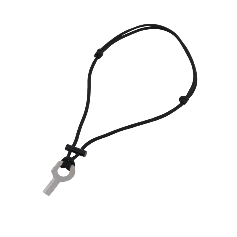 Paracord halskæde med tændstål – Mars / Venus