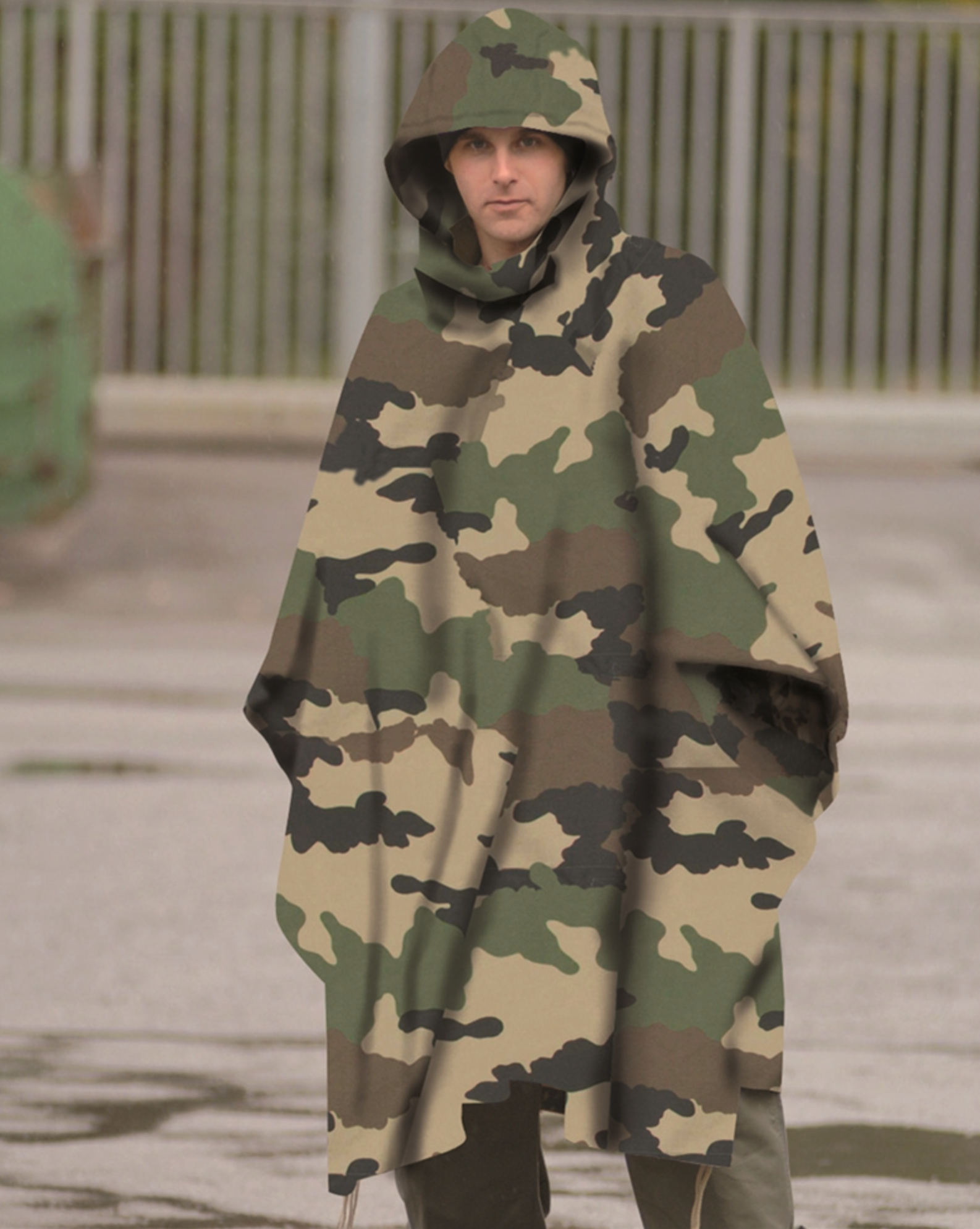 Poncho Regnslag - Camouflage Mil-Tec CCE Camo