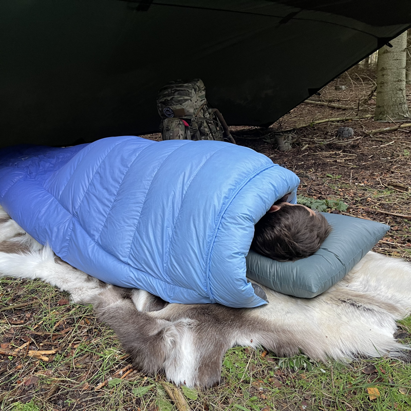 Quilt Andedun Single Cuma Gear Blå