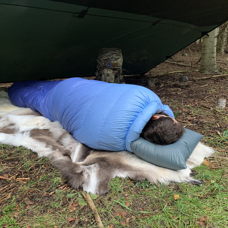 Quilt Andedun Single Cuma Gear Blå