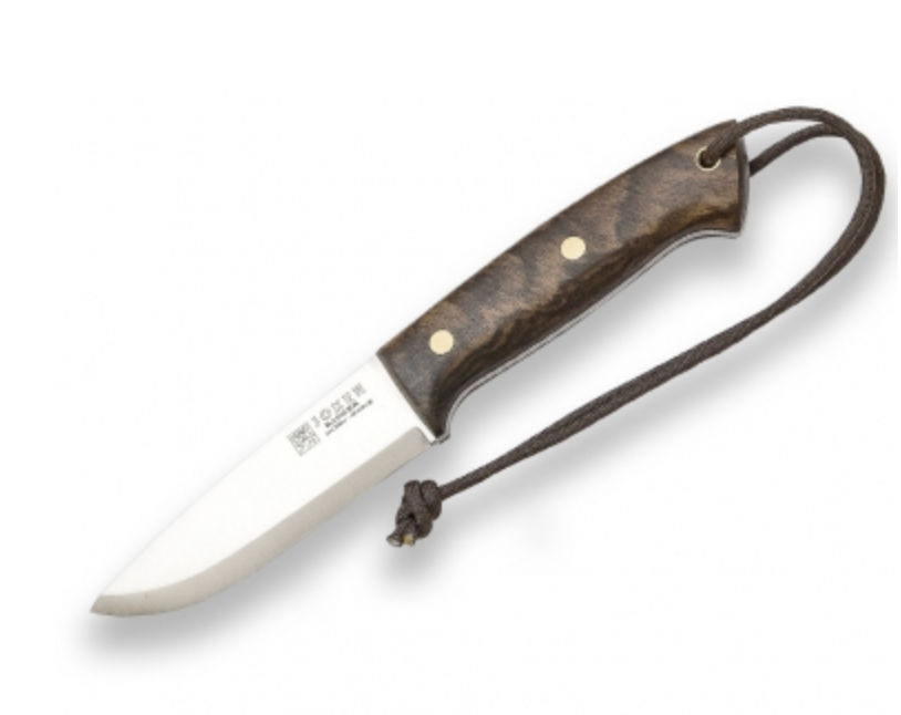 ranger bushcraft kniv med skæfte i valnød