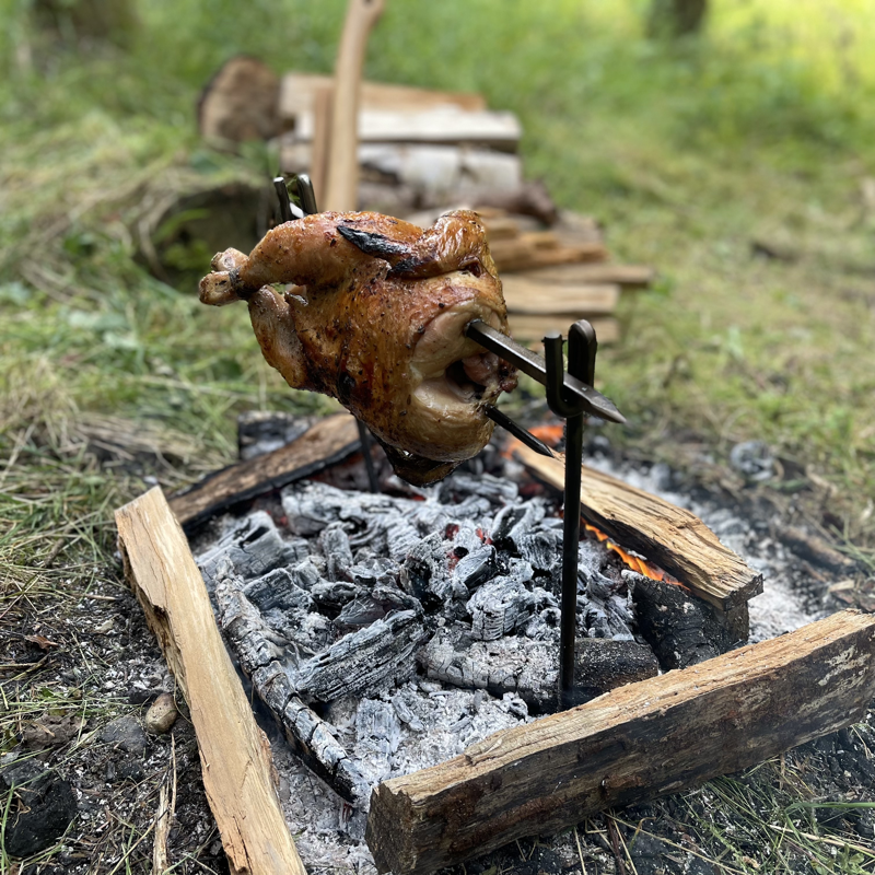 Rotisseri til Bål - Håndsmedet i Danmark