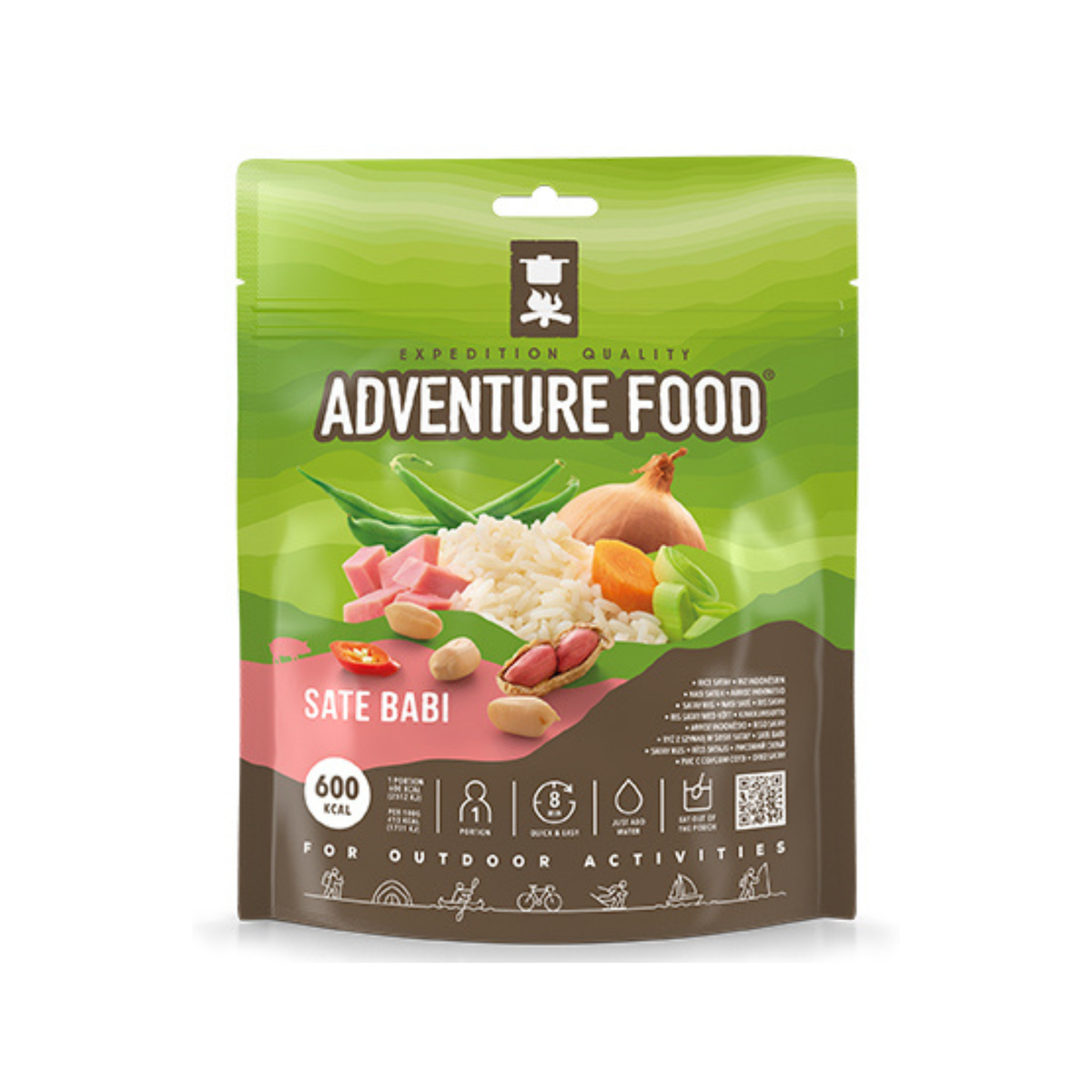 Adventure food Sate Babi - Frysetørret mad