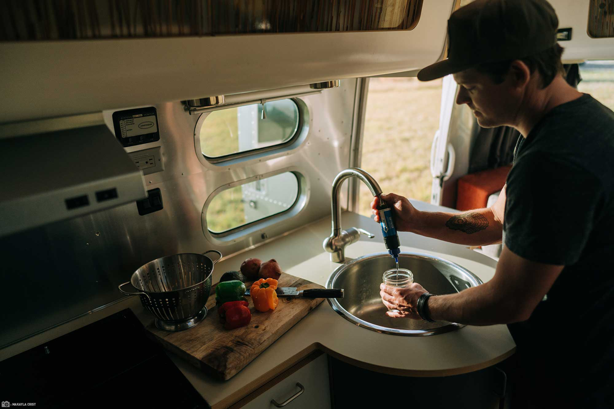 Tap water filtration - Sawyer filter til vandhane