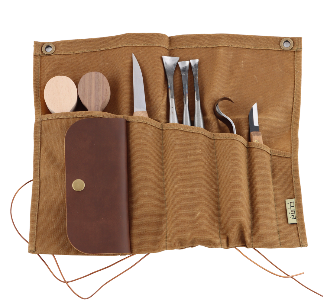 tool roll I vokset canvas
