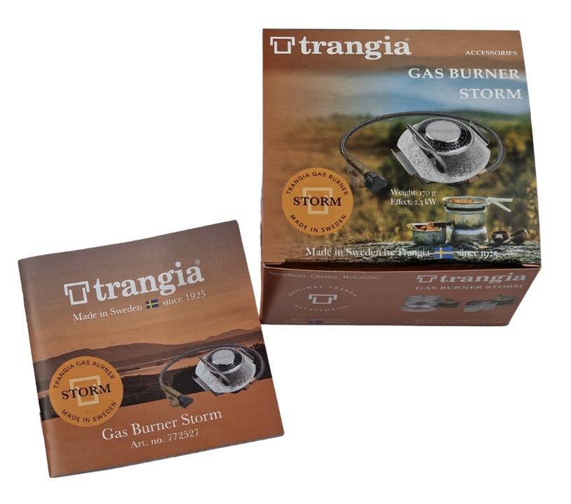 Trangia Gasbrænder GB77 - Til Trangia Stormkøkken - Uld pose