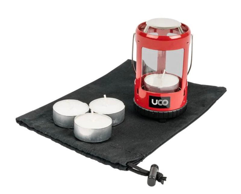 Mini Kerzenlaternen-Set - Rød - UCO