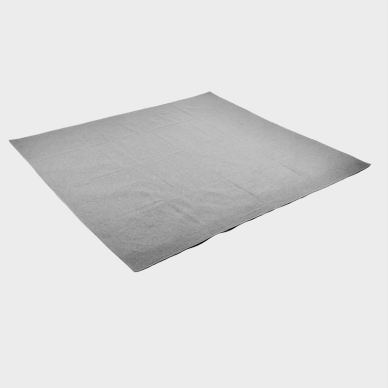 Uldtæppe - 100% Uld - Lys grå